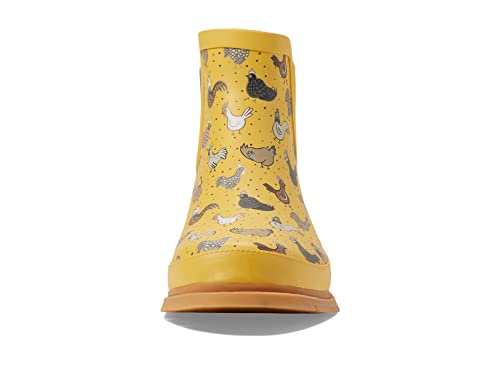 Western Chief Women's Waterproof Chelsea Ankle Rain Boot - Stylish and Functional for Rainy Days with Elastic Gore and R